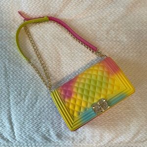 💛🩵🩷Rainbow Purse
